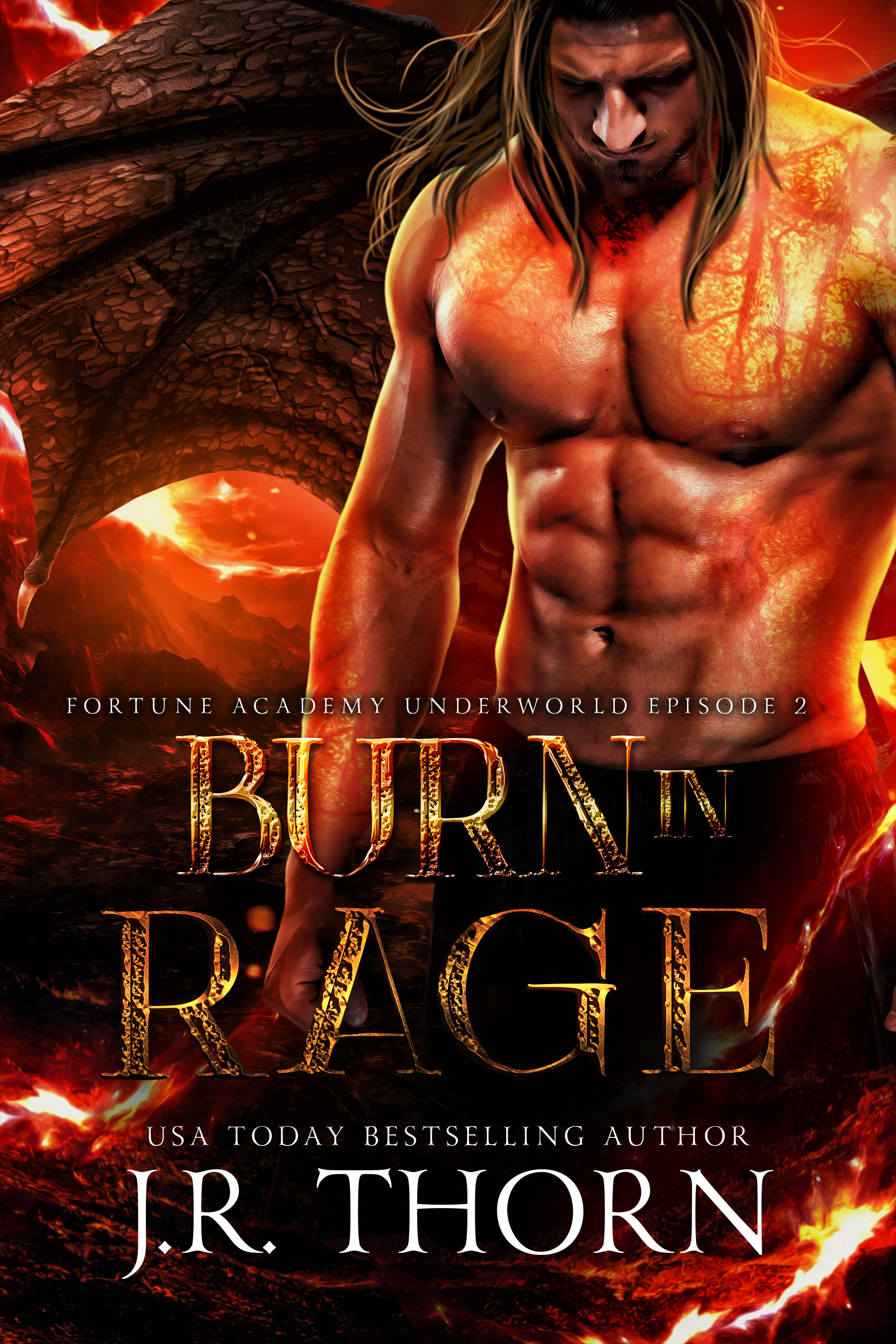 Burn in Rage book cover