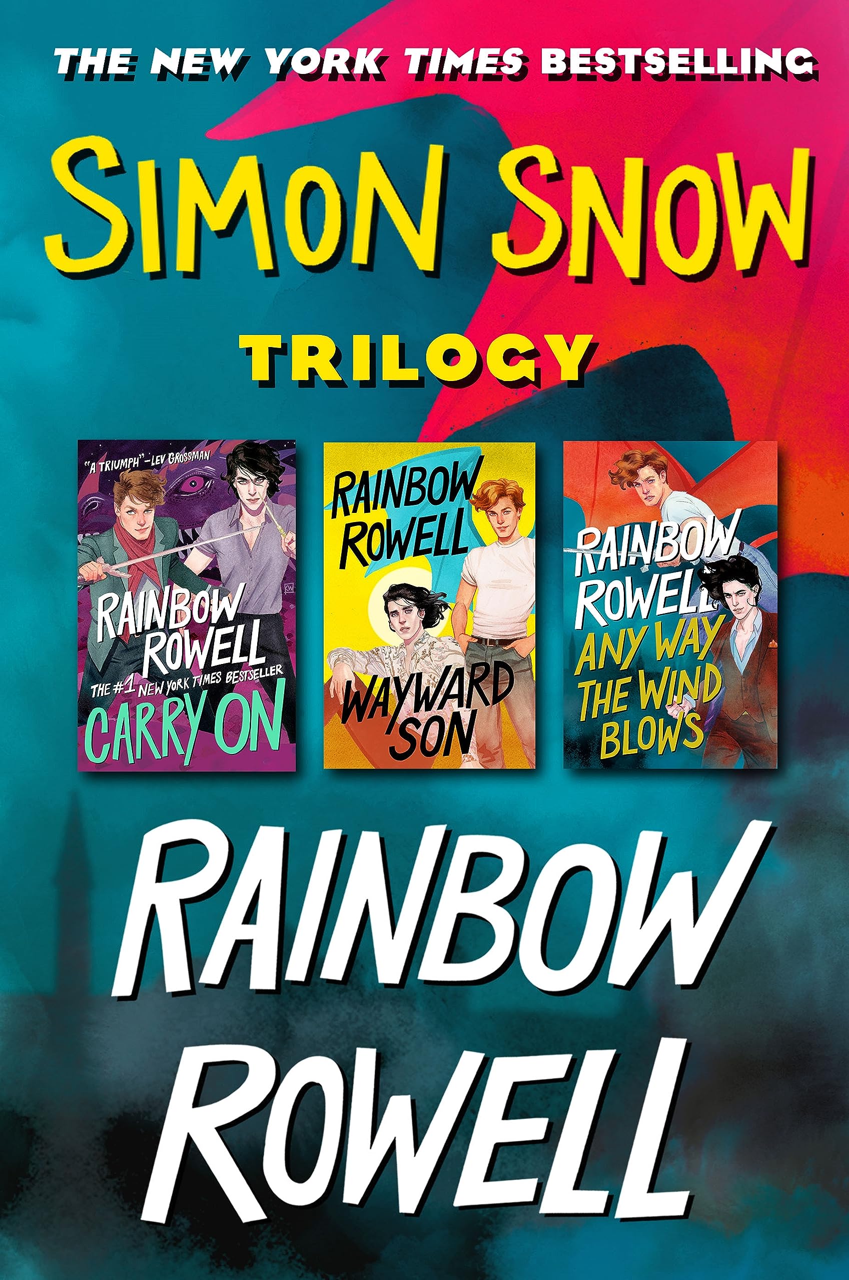 The Simon Snow Trilogy book cover