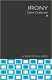 Irony book cover