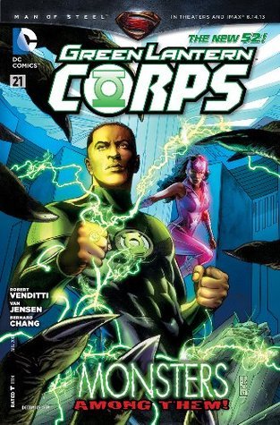 Green Lantern Corps (2011-2015) #21 book cover