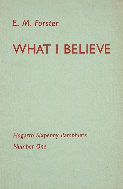 What I Believe and Other Essays book cover