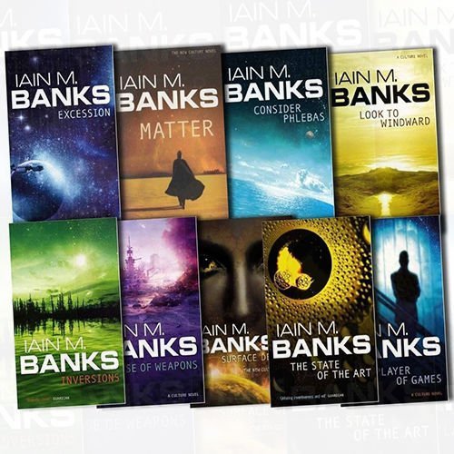Iain M Banks Collection Culture Series 9 Books Bundle book cover