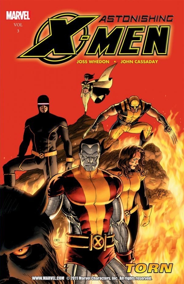 Astonishing X-Men book cover 3