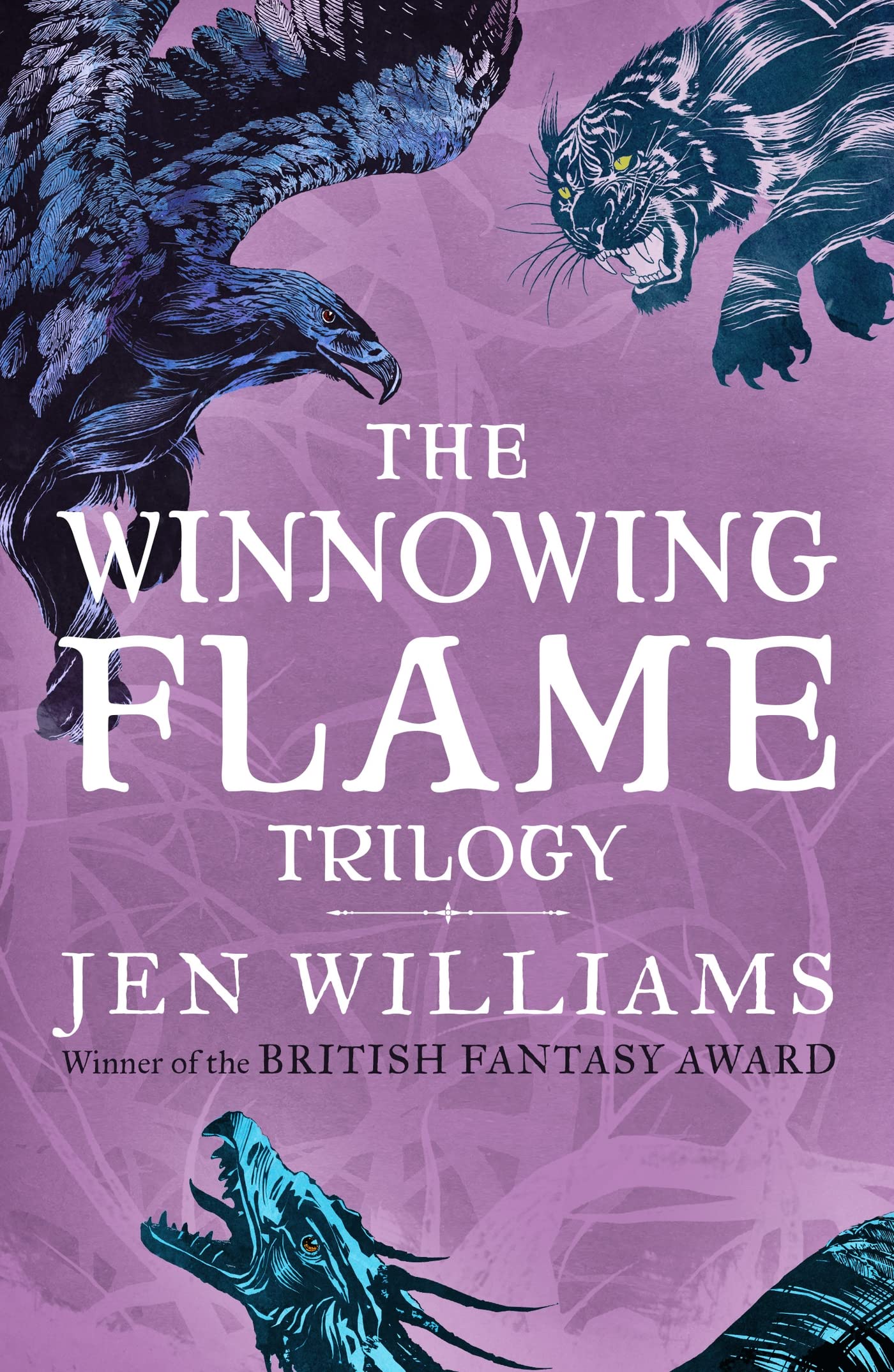 The Winnowing Flame Trilogy book cover