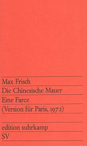 Die Chinesische Mauer book cover