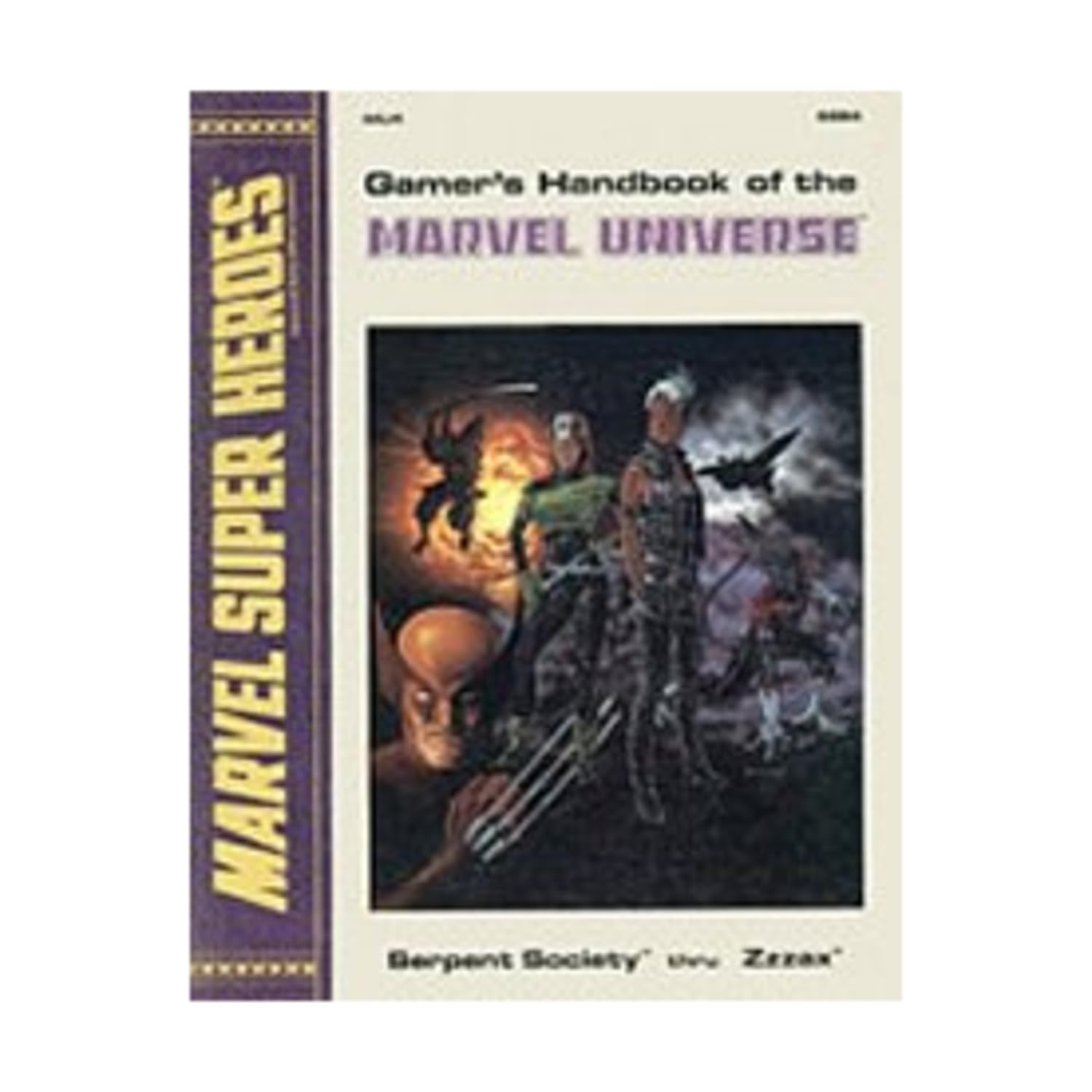 Gamer's Handbook of the Marvel Universe book cover