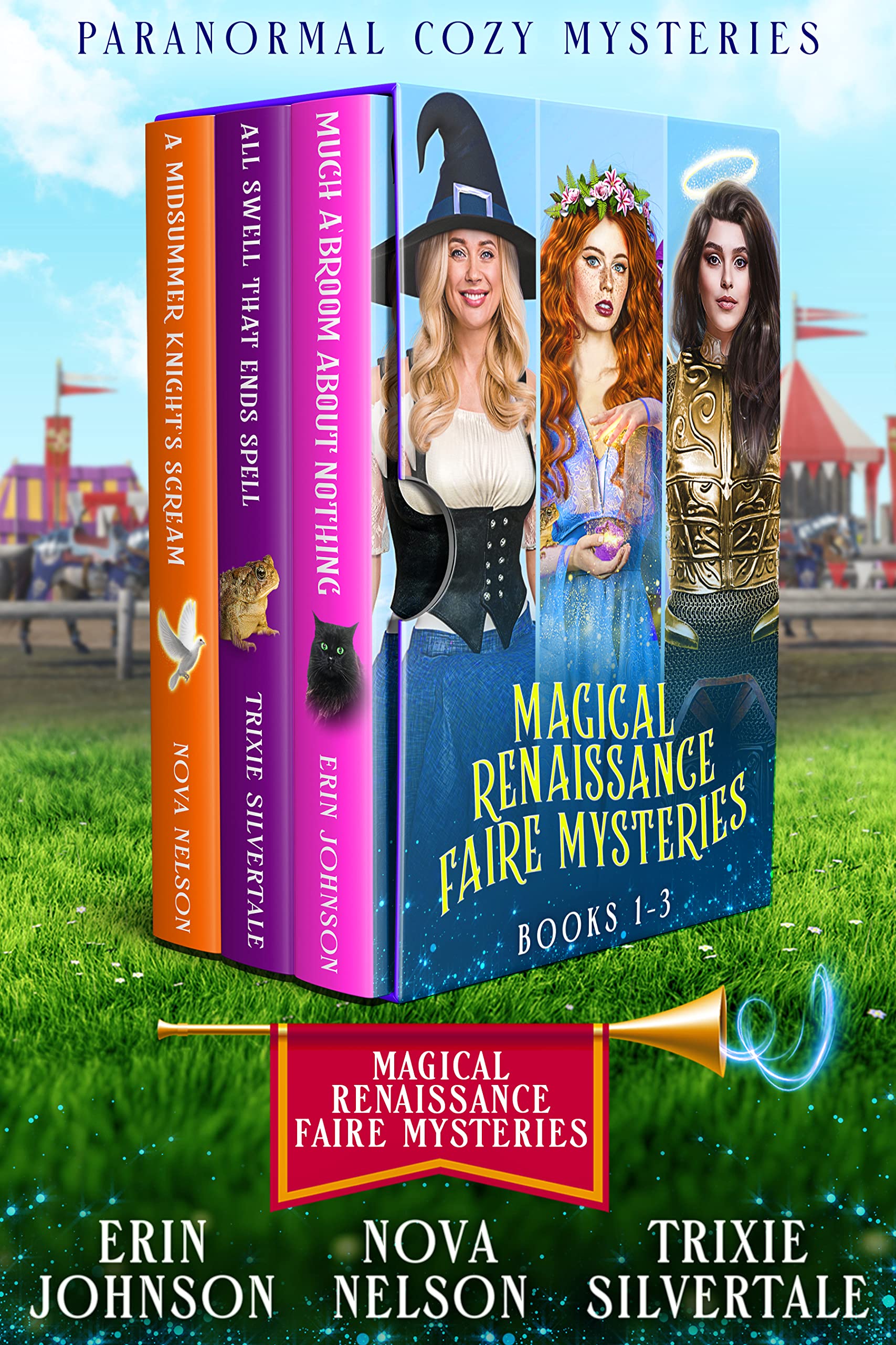 Magical Renaissance Faire Mysteries Books 1-3 book cover