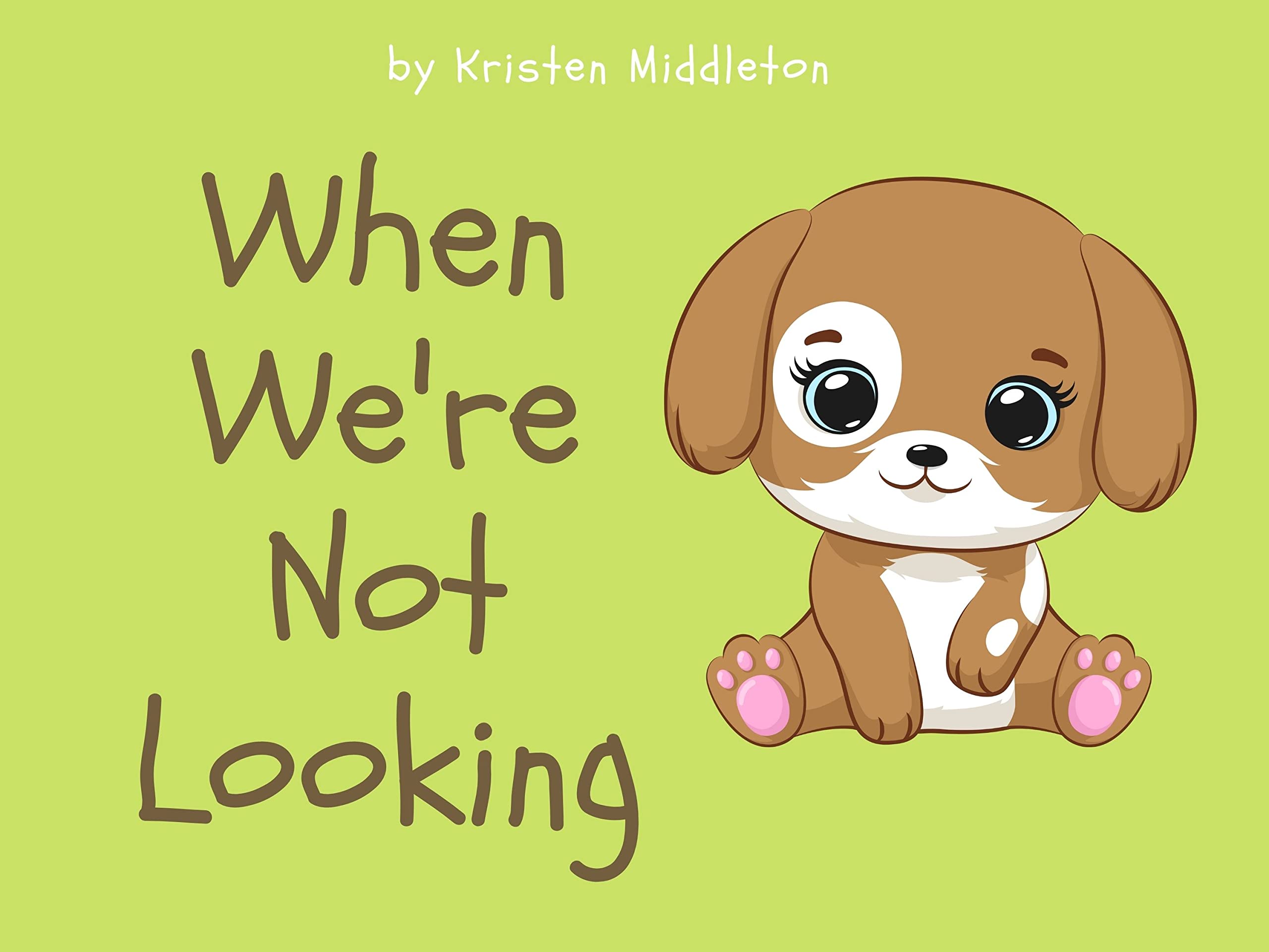 When We're Not Looking book cover