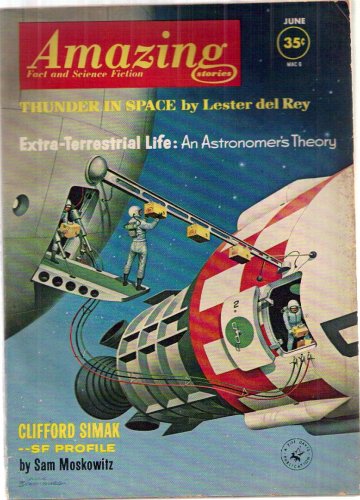 Amazing Stories, May 1962; The Airlords of Han book cover