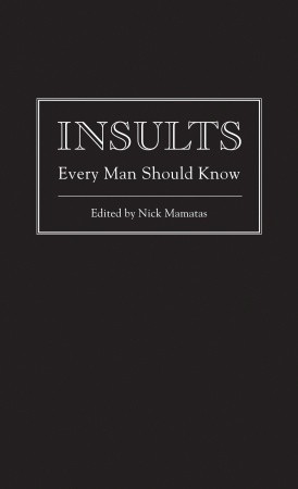 Insults Every Man Should Know book cover