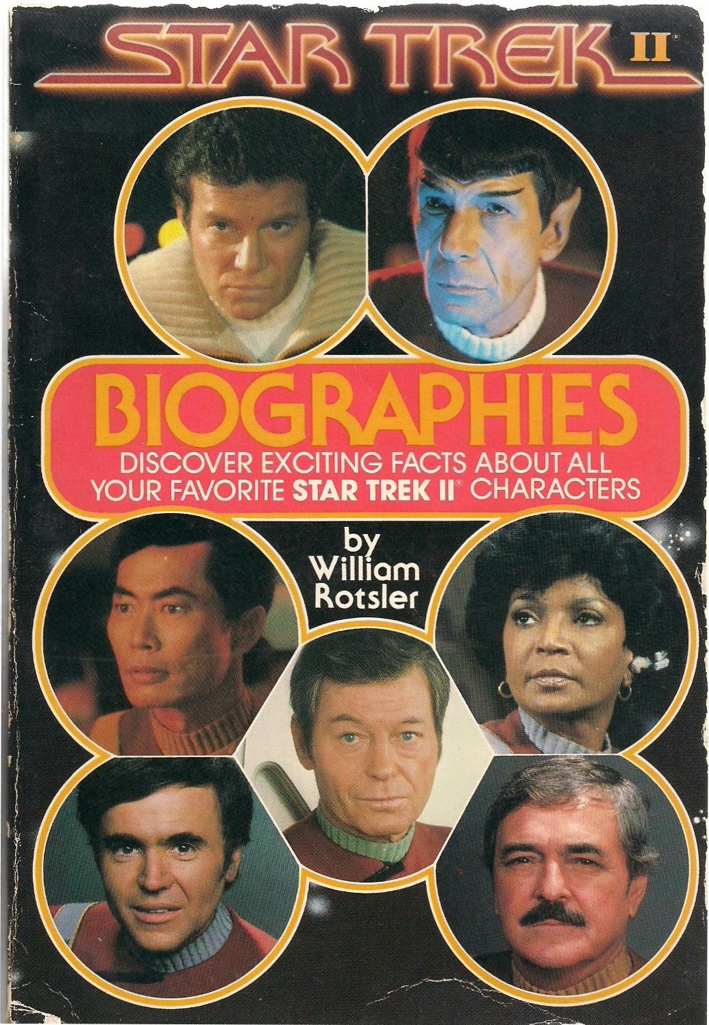 Star Trek II Biographies book cover
