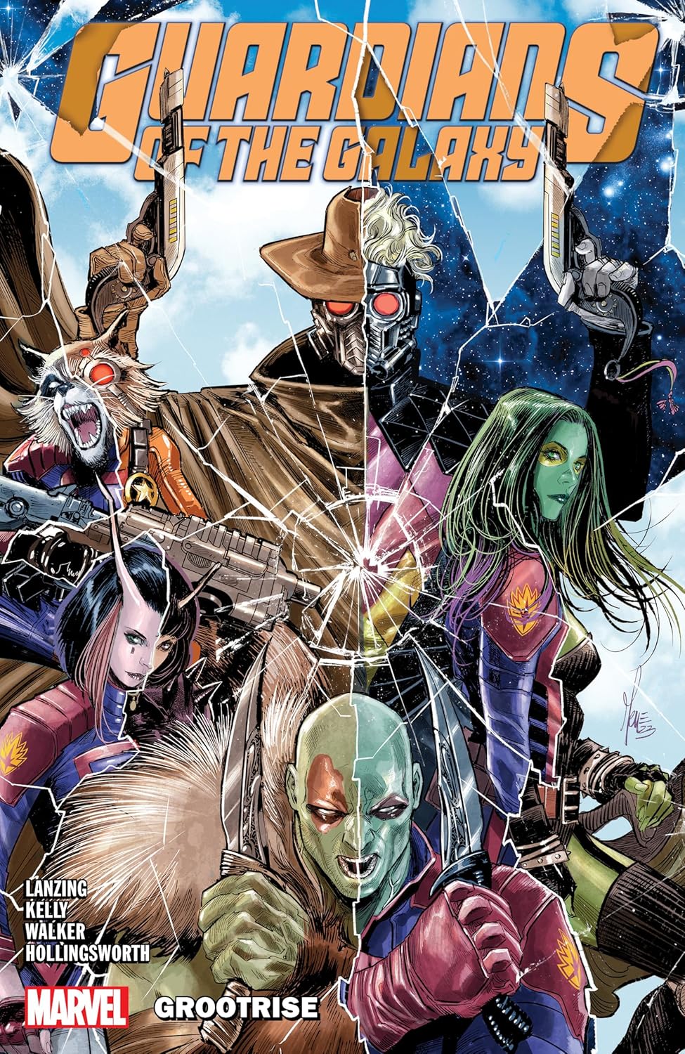 Guardians of the Galaxy (2023) book cover 2