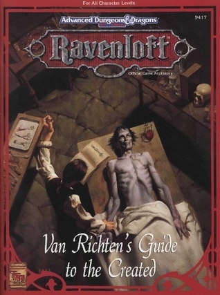 Van Richten's Guide To The Created book cover