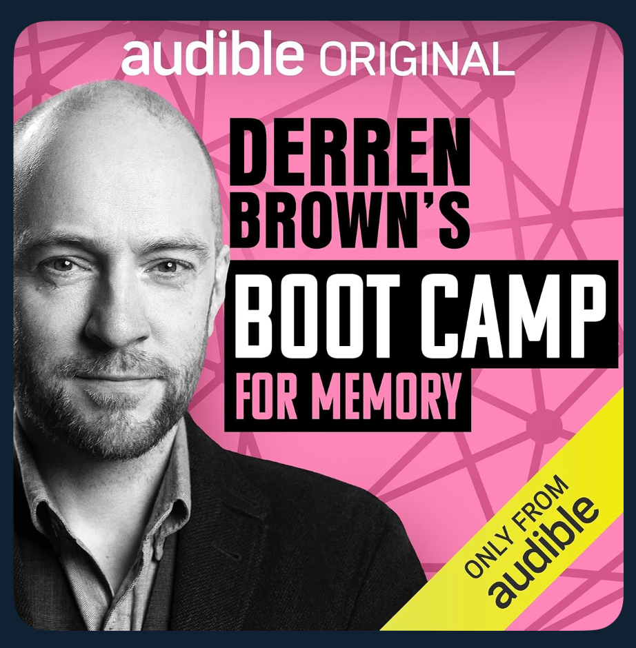 Derren Brown’s Boot Camp For Memory book cover