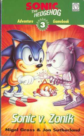 Sonic the Hedgehog Adventure Gamebooks book cover 2