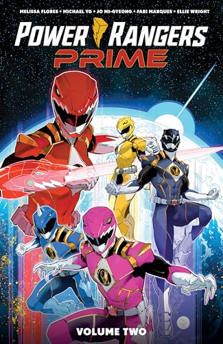 Power Rangers Prime book cover 1