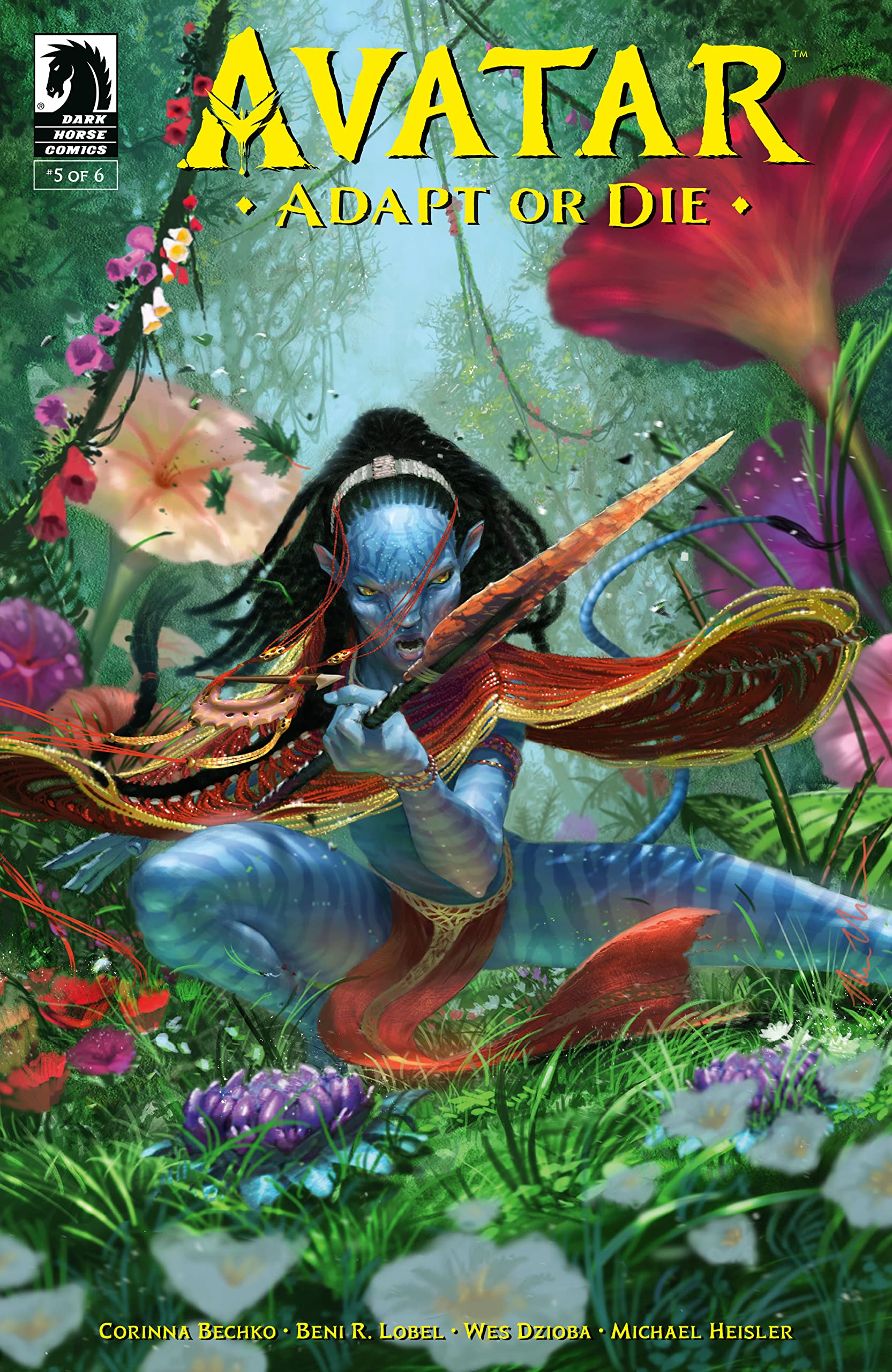 Avatar: Adapt or Die book cover 3