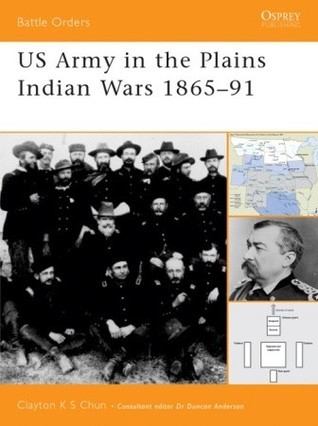 US Army in the Plains Indian Wars 1865-1891 book cover