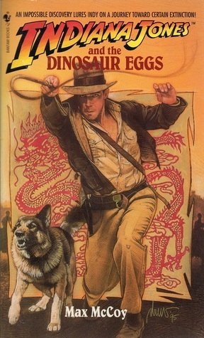 Indiana Jones and the Dinosaur Eggs book cover