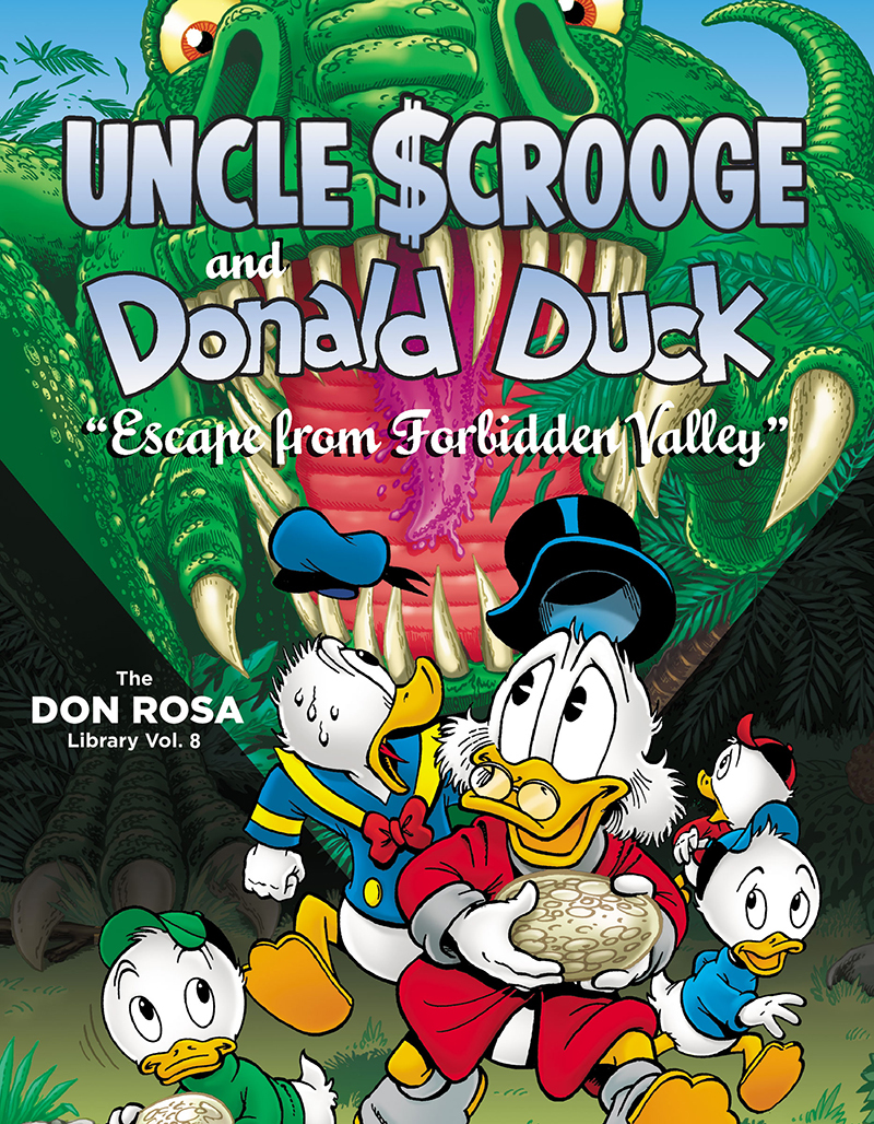 Uncle Scrooge and Donald Duck book cover