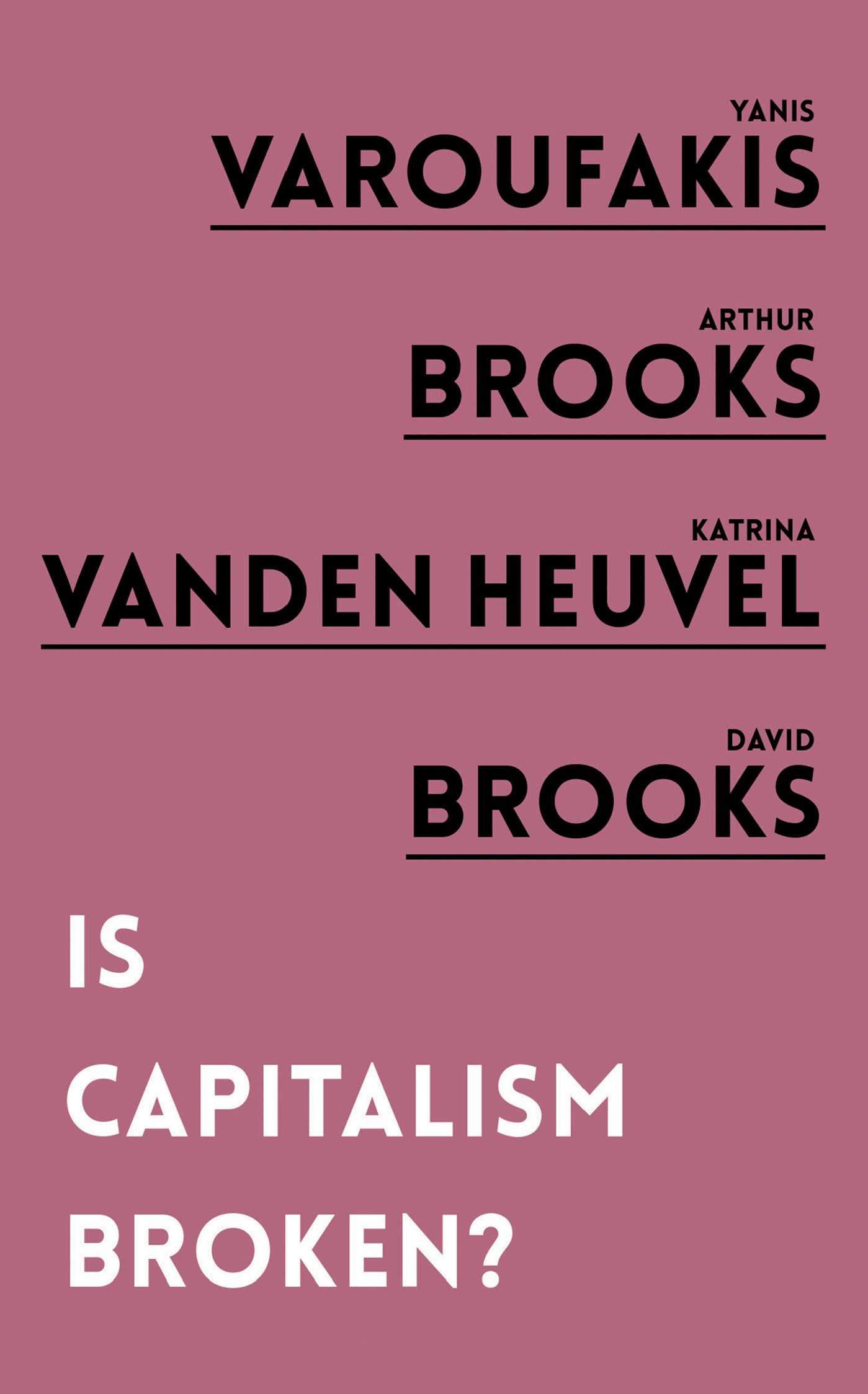 Is Capitalism Broken? book cover