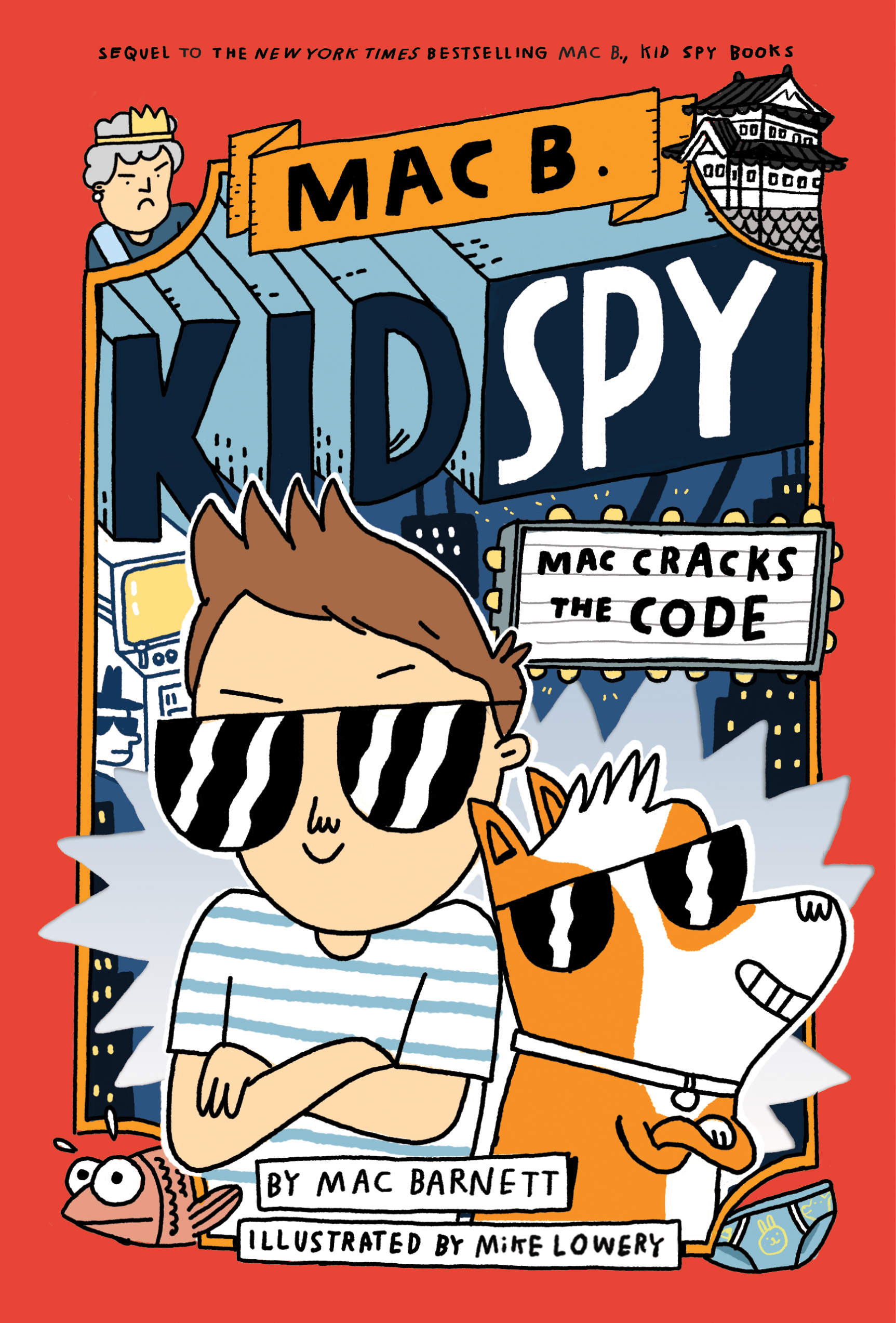 Mac B., Kid Spy book cover 3