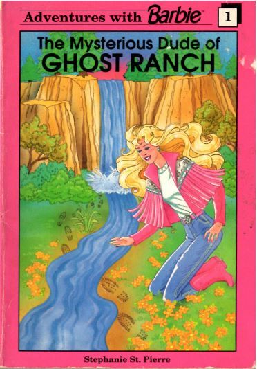 Adventures with Barbie book cover 1