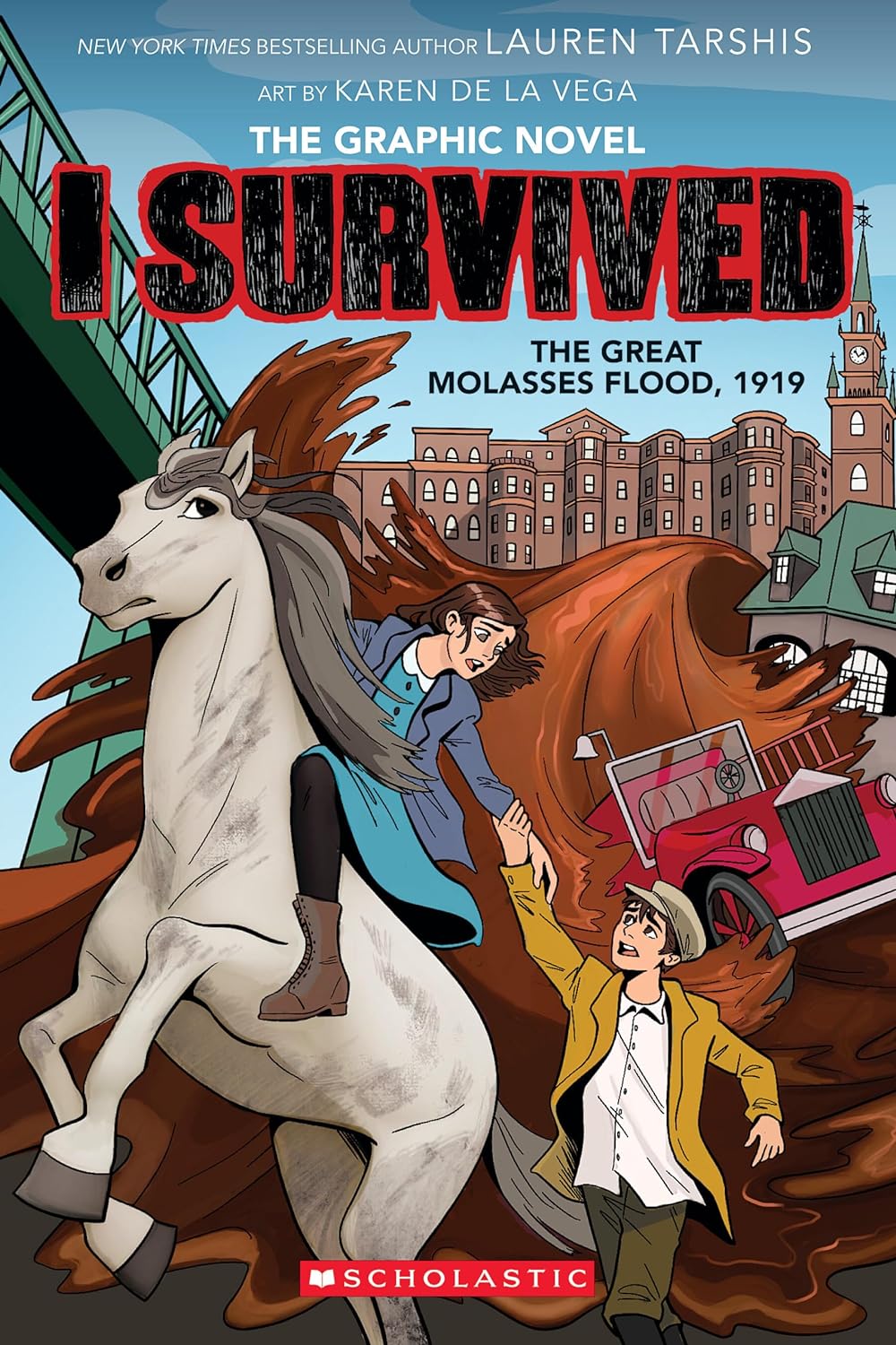 I Survived the Great Molasses Flood, 1919 book cover
