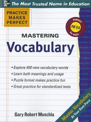 Practice Makes Perfect Mastering Vocabulary book cover