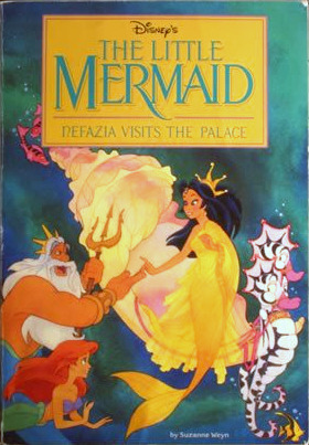 Disney's The Little Mermaid book cover 2