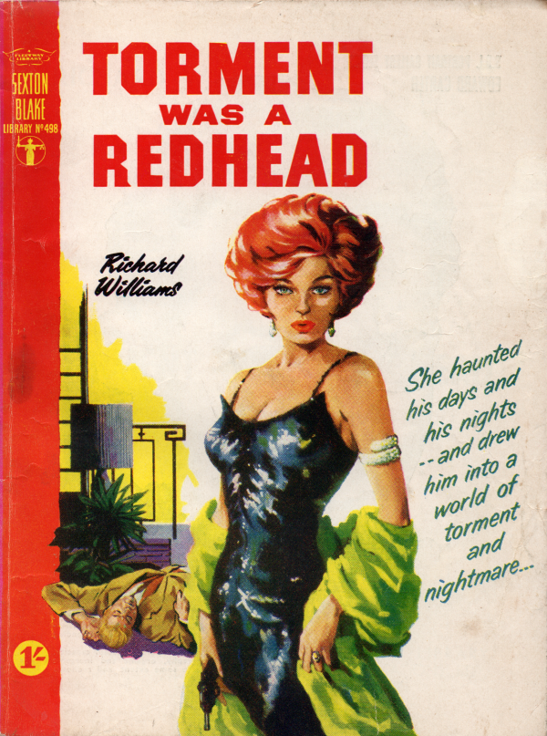 Torment was a Redhead book cover