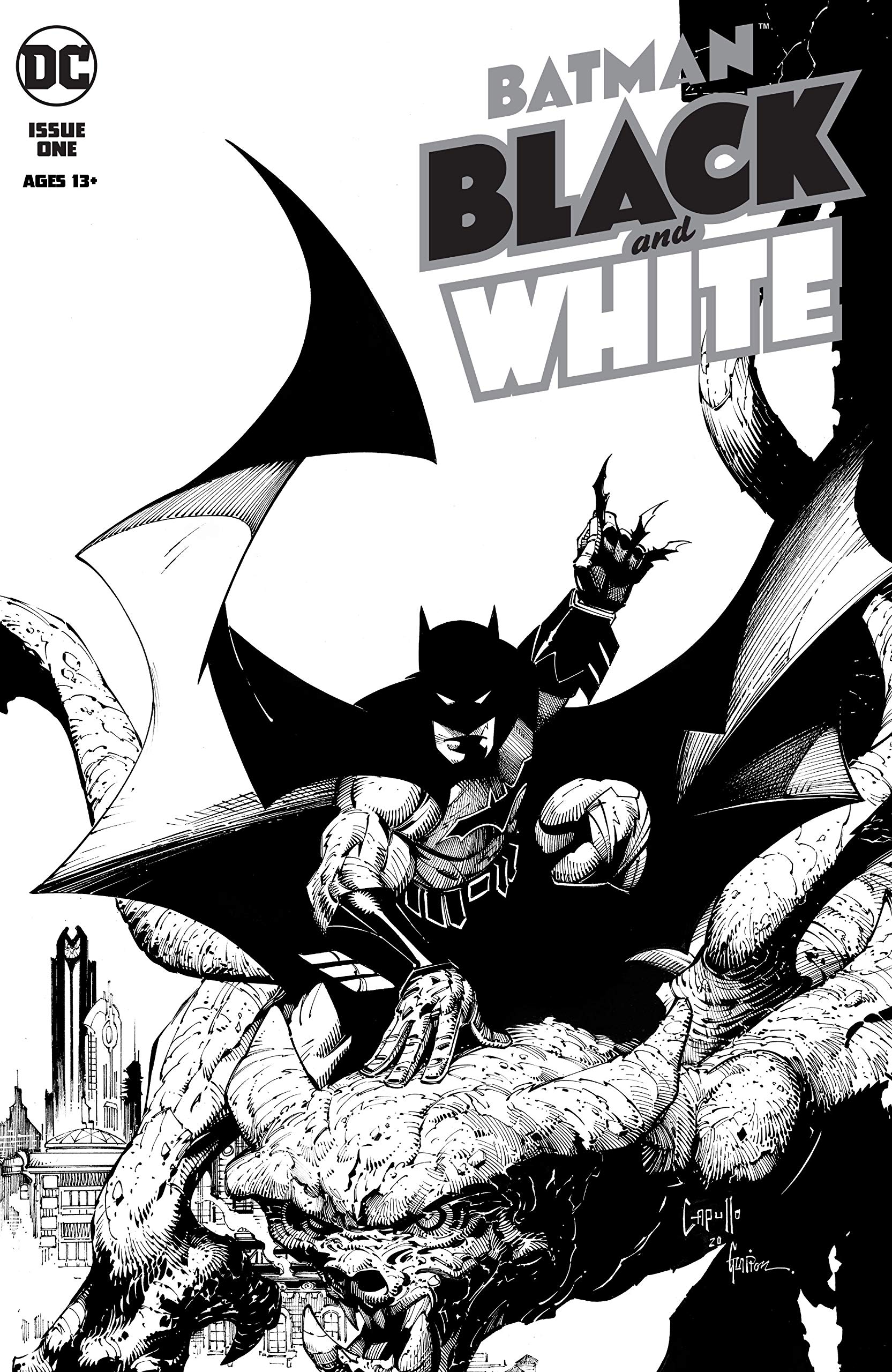Batman: Black and White (2020) (Single Issues) book cover 1