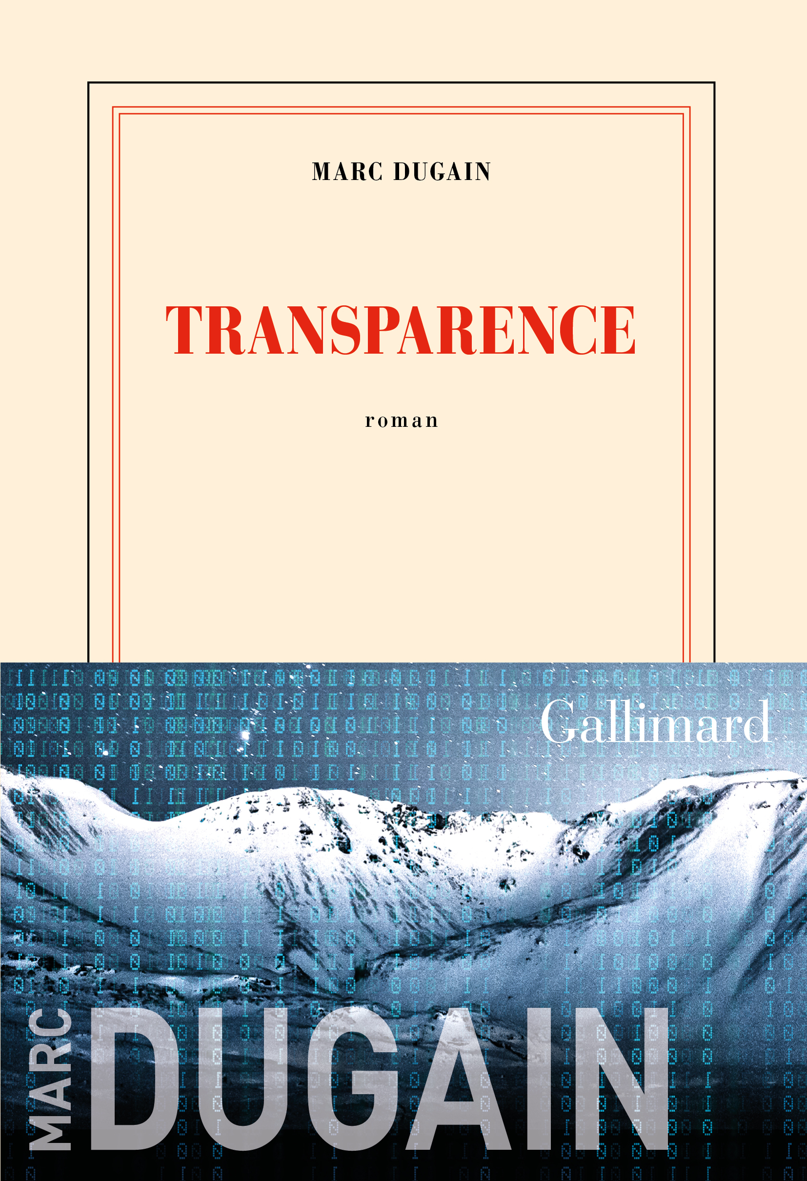 Transparence book cover