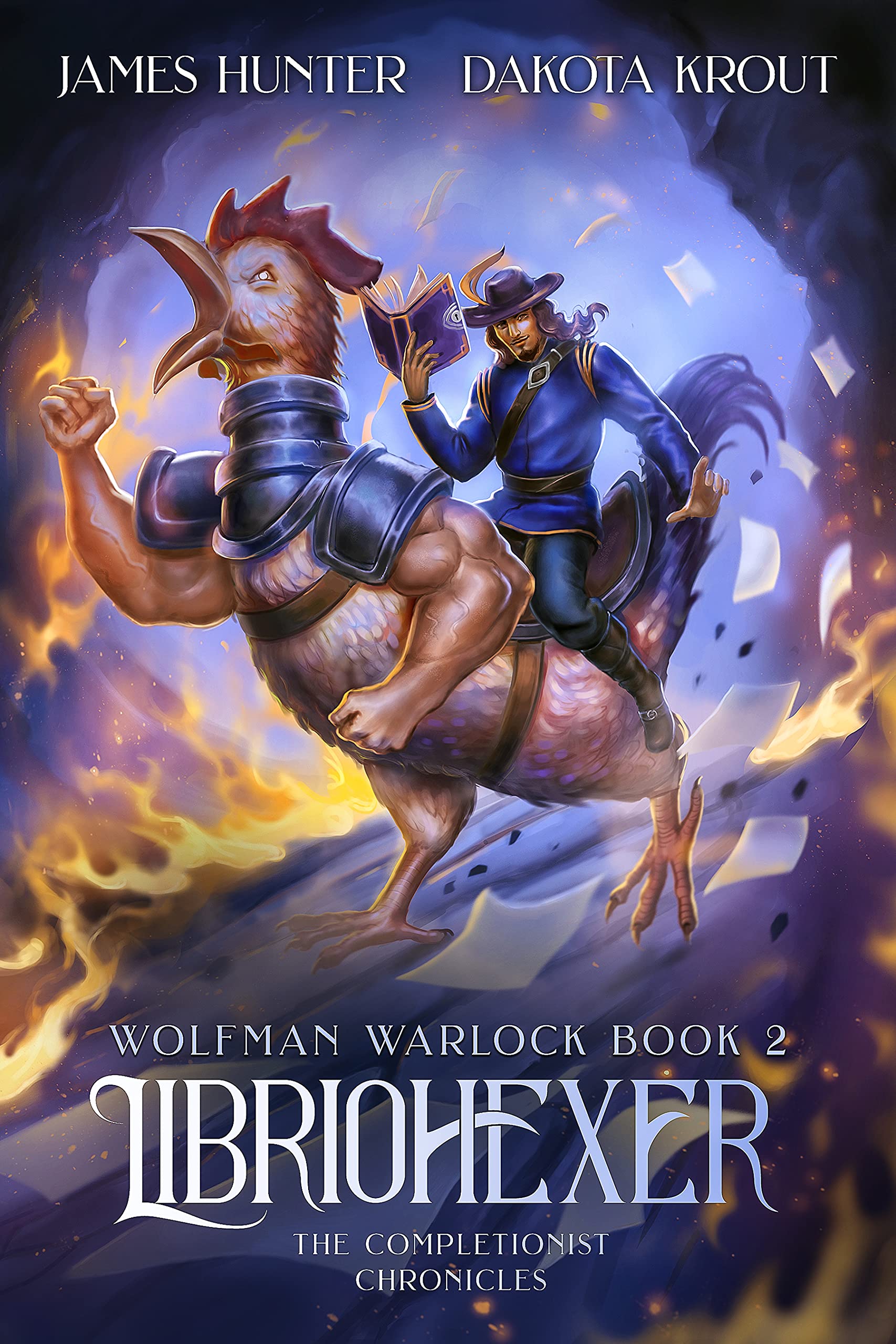 Wolfman Warlock book cover 2