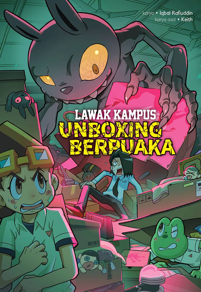 Lawak Kampus (Novel) book cover 2