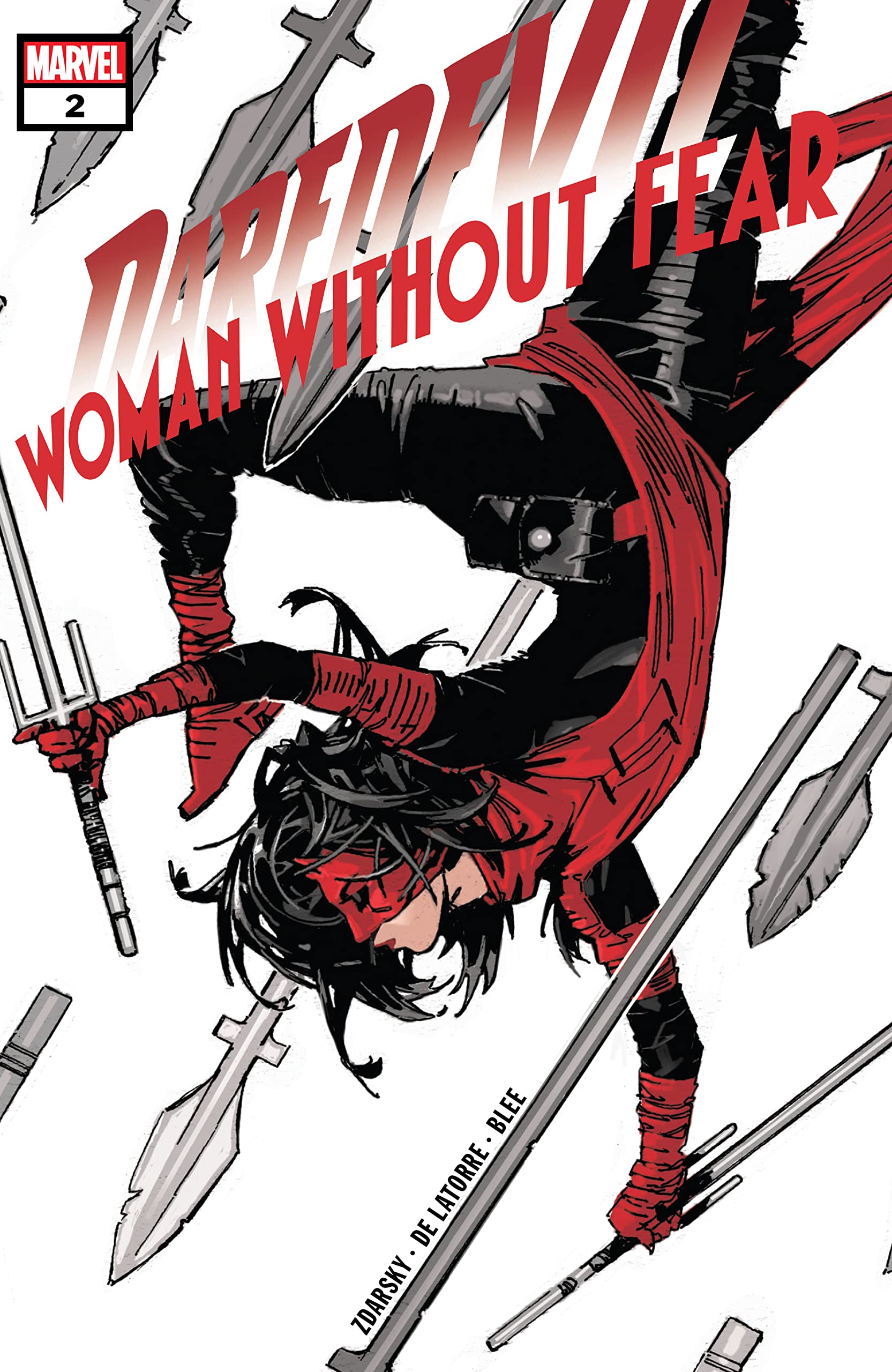 Daredevil: Woman Without Fear book cover 2
