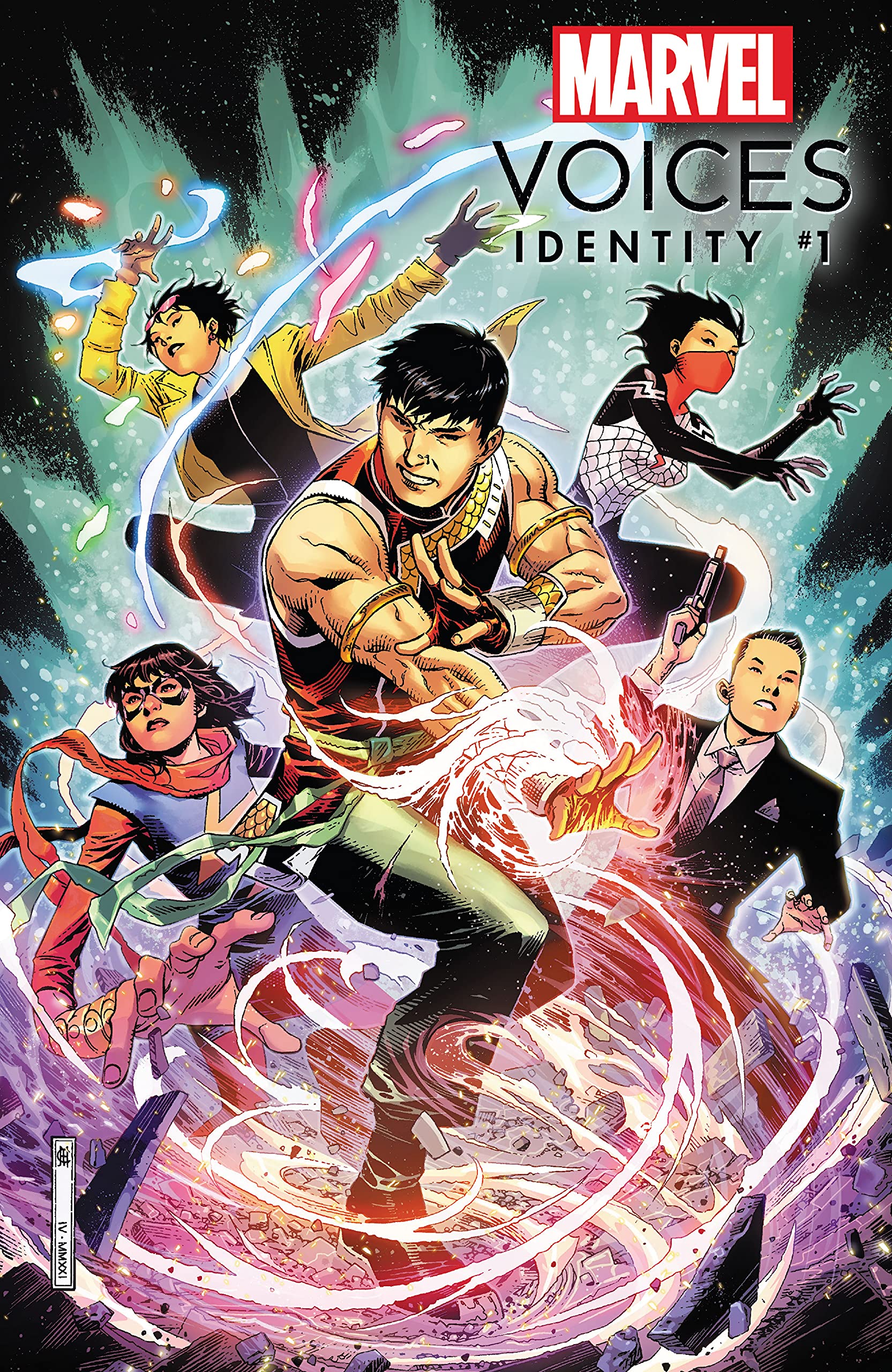 Marvel's Voices book cover