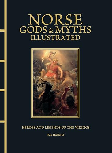 Norse Gods & Myths Illustrated book cover