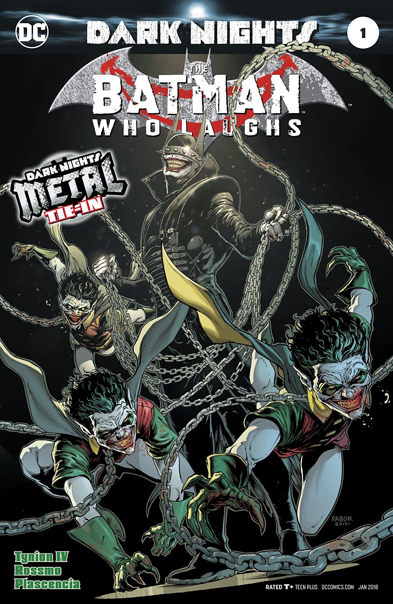 The Batman Who Laughs #1 book cover