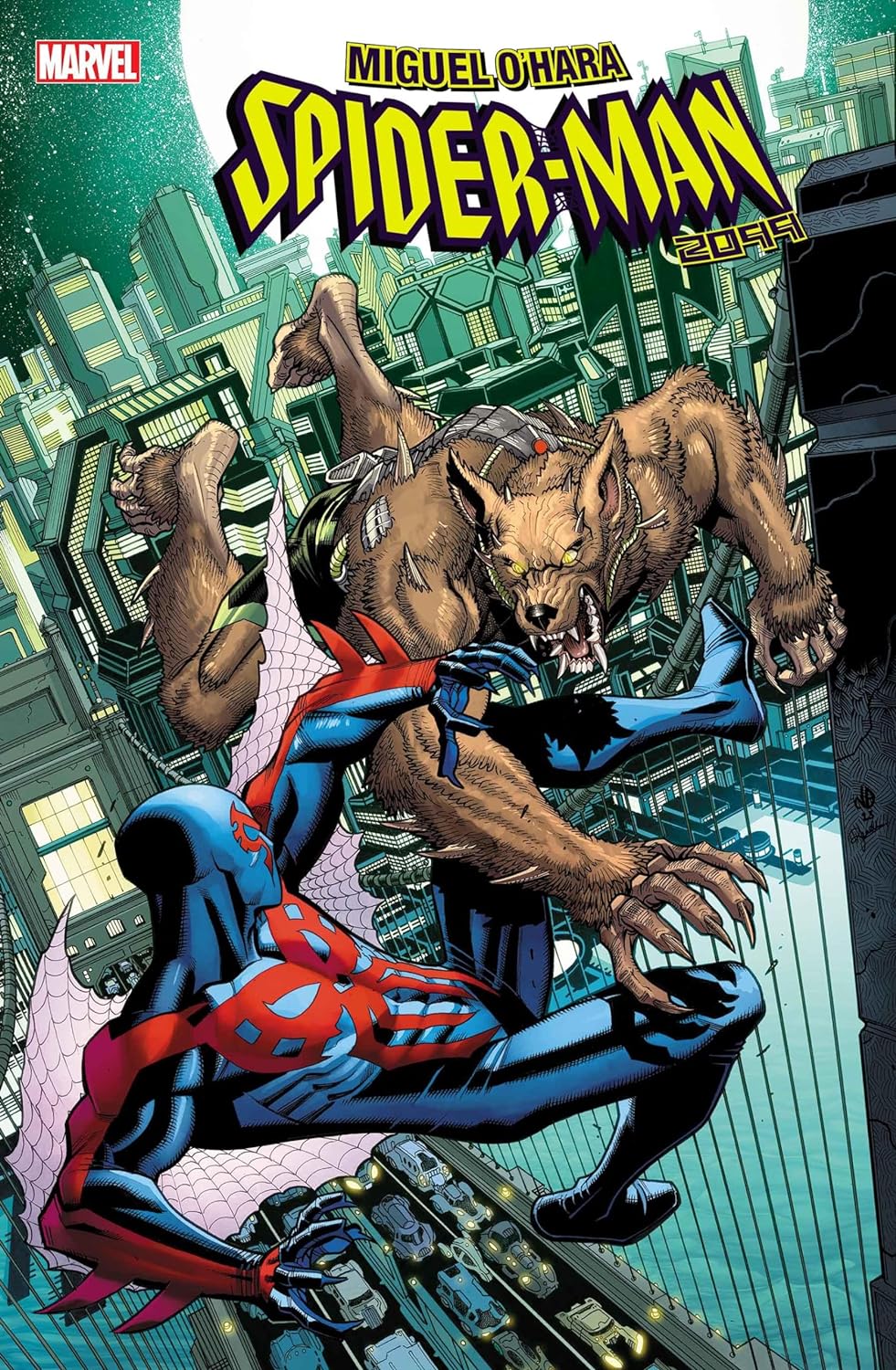 Miguel O'Hara: Spider-Man 2099 book cover 3