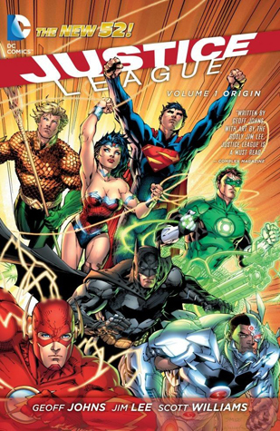 Justice League (2011) book cover 1