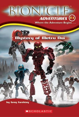 Bionicle Adventures book cover 1