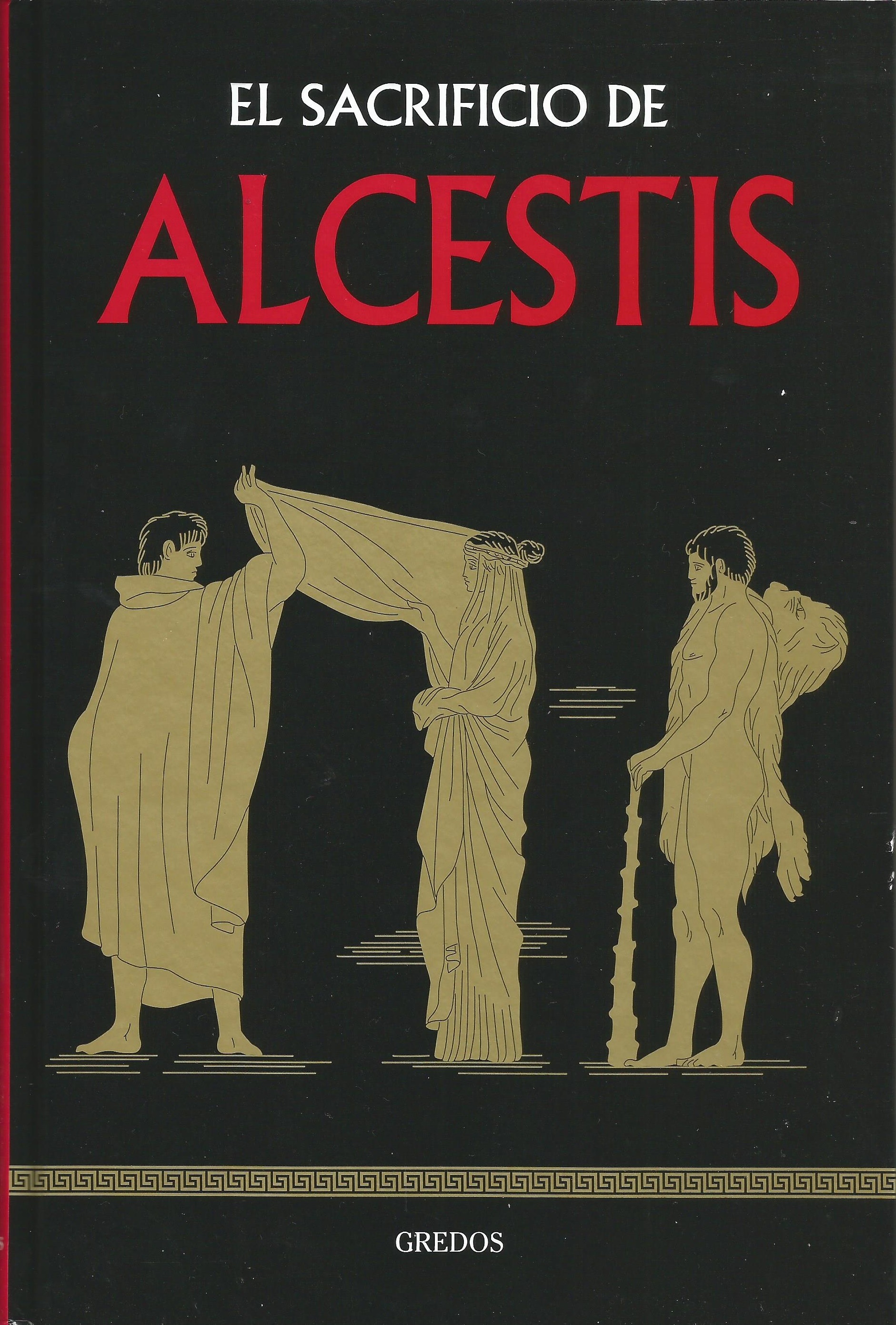 El sacrificio de Alcestis book cover
