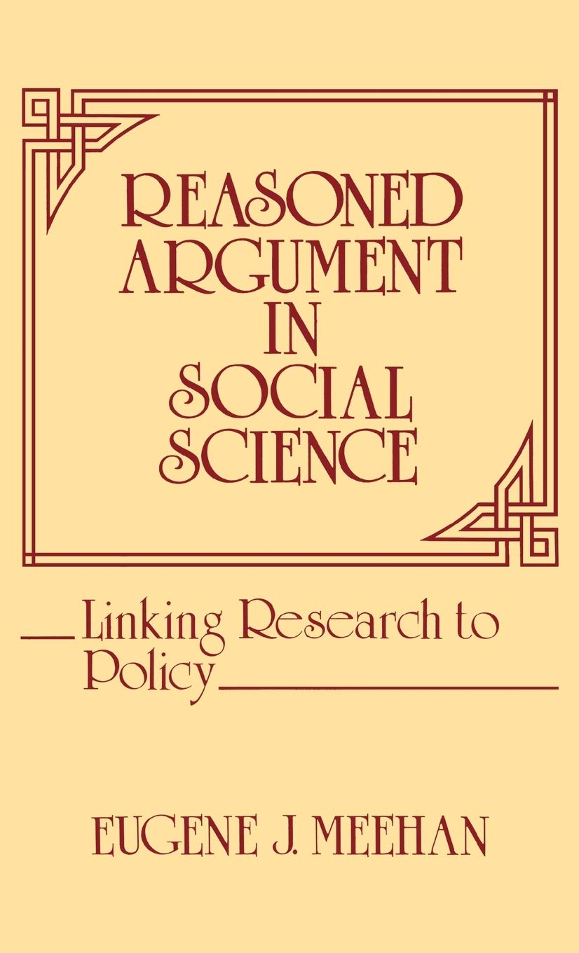 Reasoned Argument in Social Science book cover