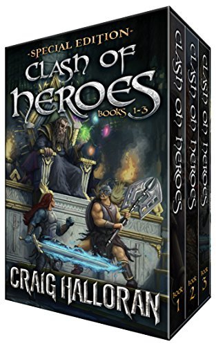 Clash of Heroes #1-3 the Complete Series book cover