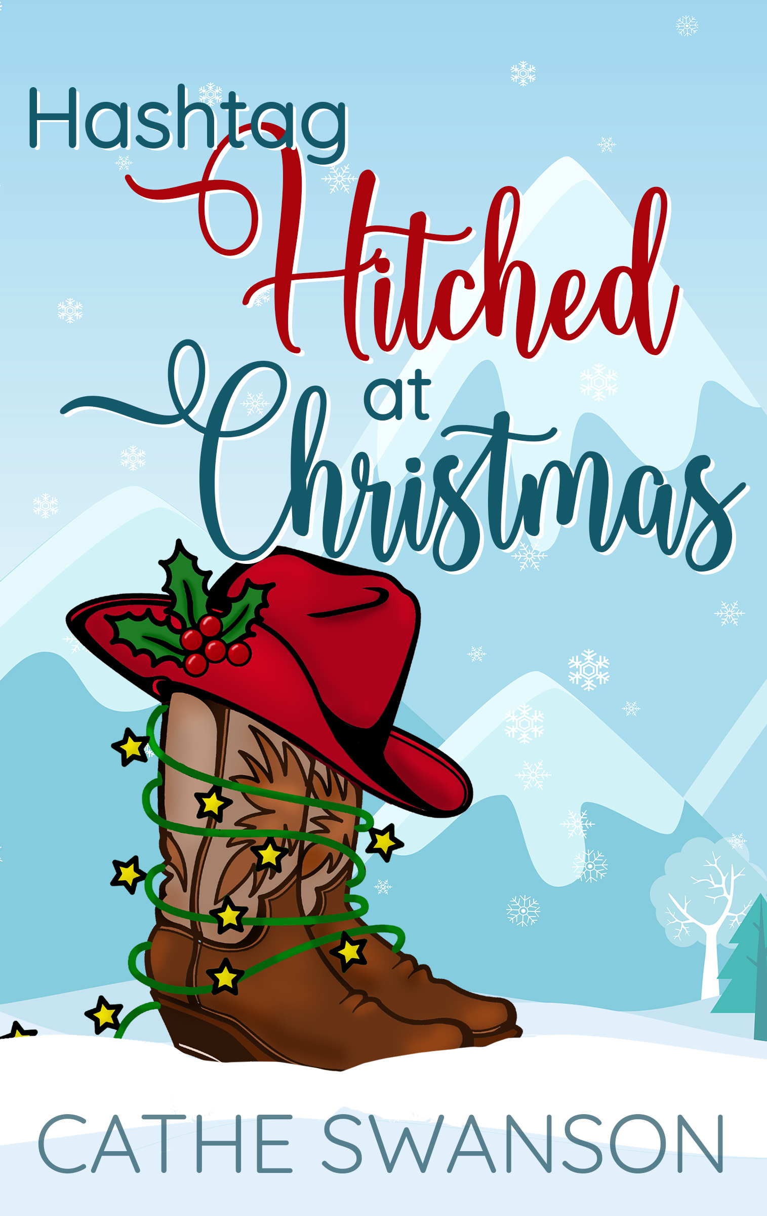 Hashtag Hitched at Christmas book cover