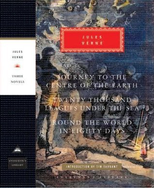 Journey to the Centre of the Earth, 20,000 Leagues Under The Sea, Round the World in Eighty Days book cover