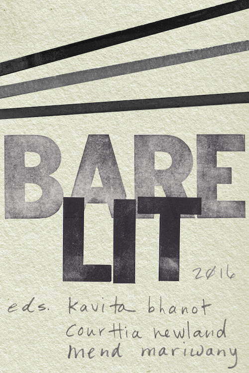 Bare Lit 2016 book cover