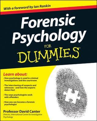 Forensic Psychology For Dummies book cover