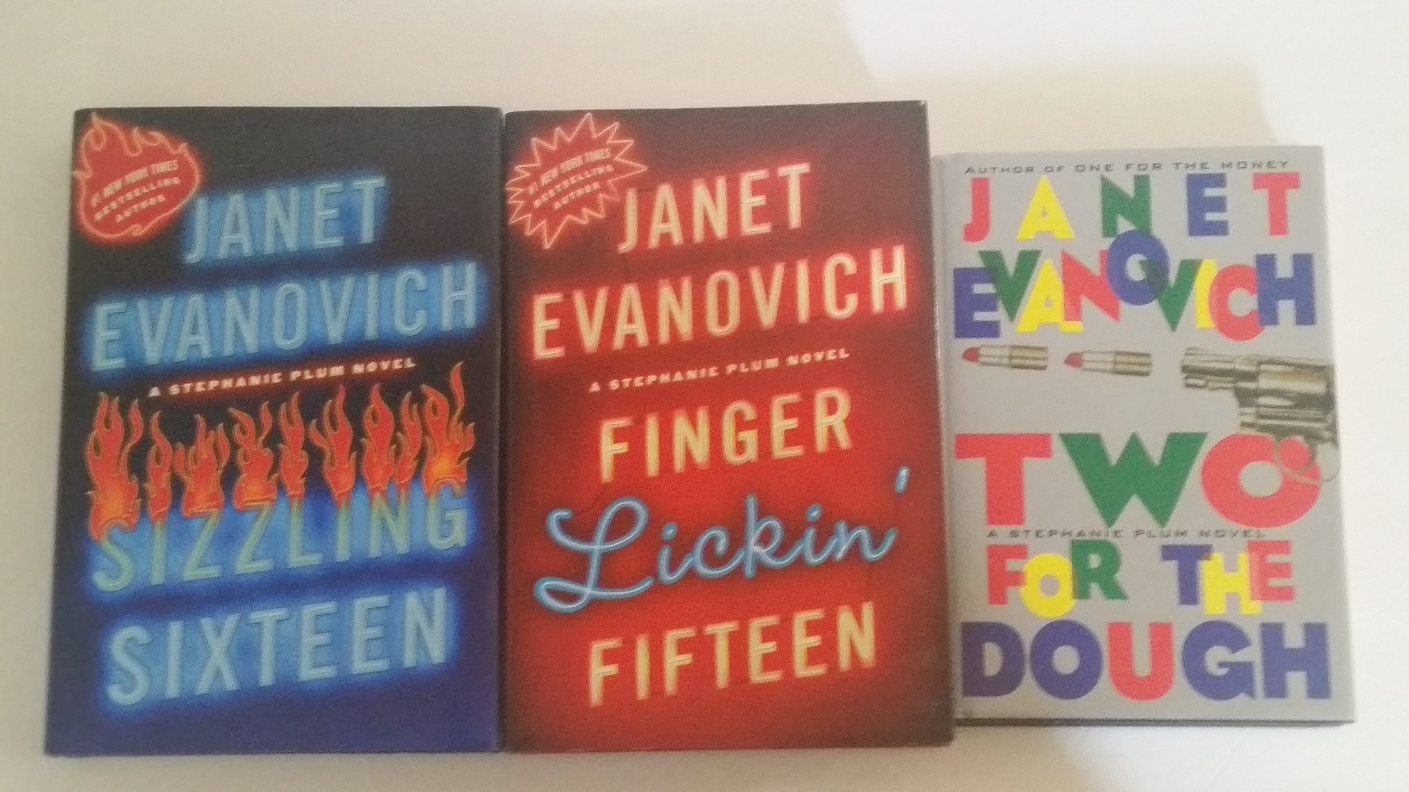 Sizzling Sixteen, Two For The Dough, & Finger Lickin Fifteen book cover